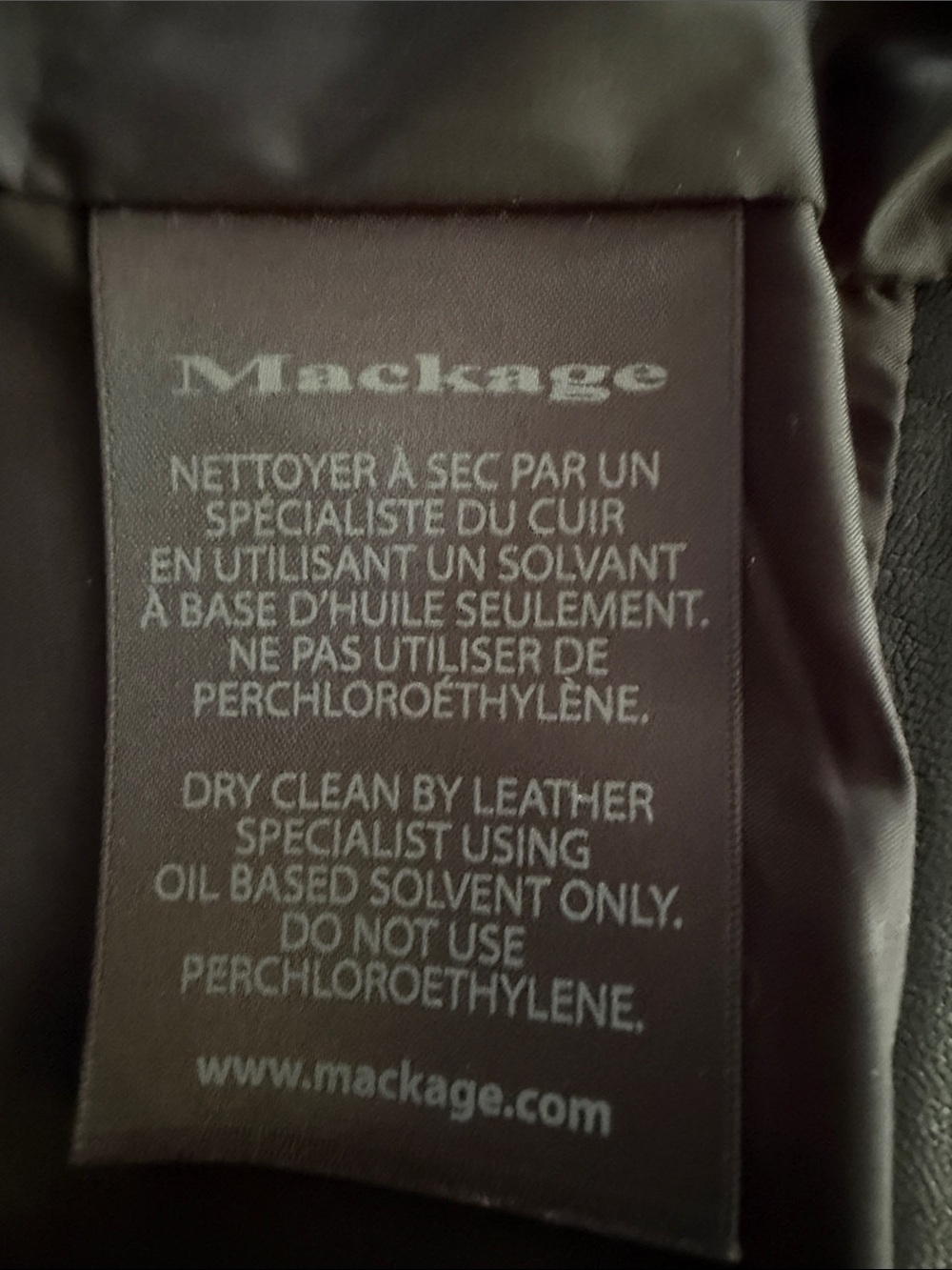 Mackage | Pina Leather Jacket - Picture 11 of 12